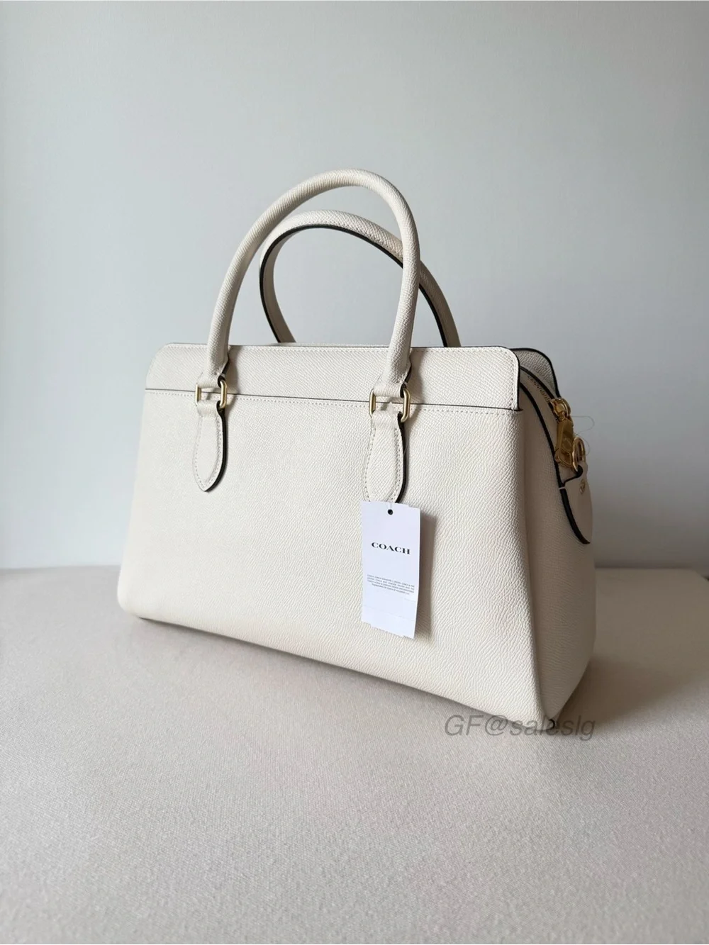 NWT Coach Darcie Carryall Handbag Crossbody Chalk White CH290 Multi Compartment